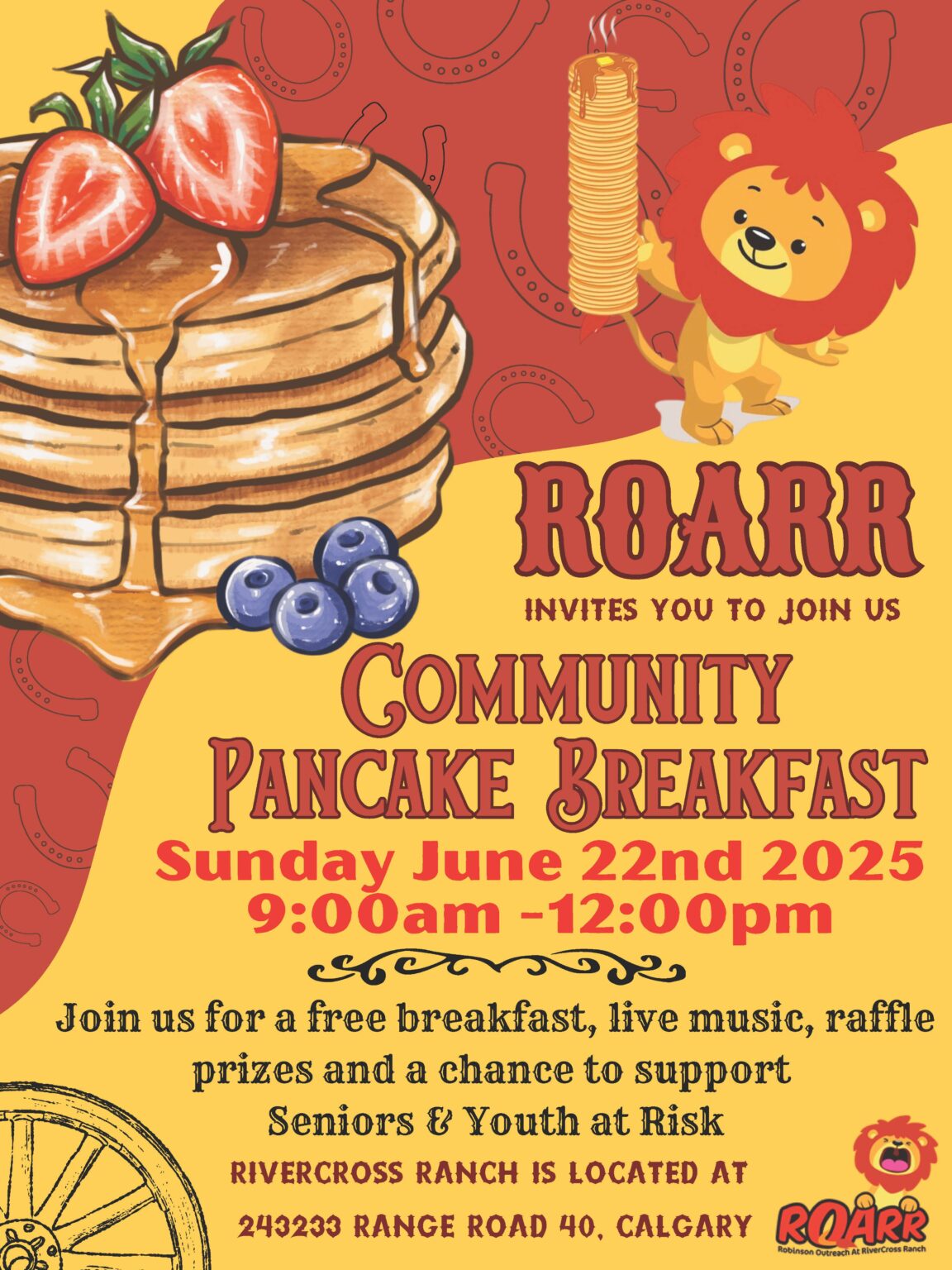 ROARR Pancake Breakfast
